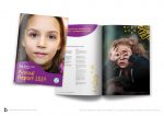Alannah & Madeline Foundation Annual Report – concept development, design, illustration and finished artwork